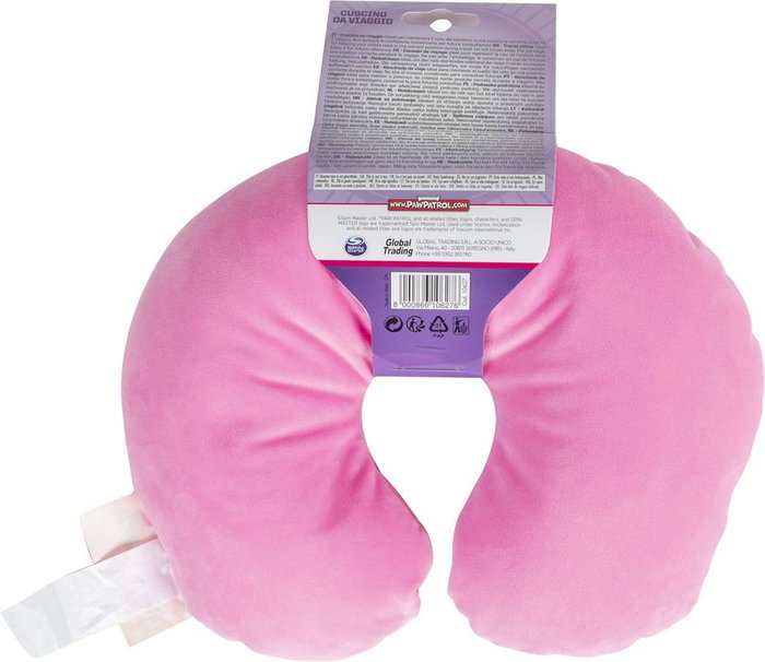 Paw Patrol Almohada De Viaje Niña CZ10627 Infantil Cómoda y Segura