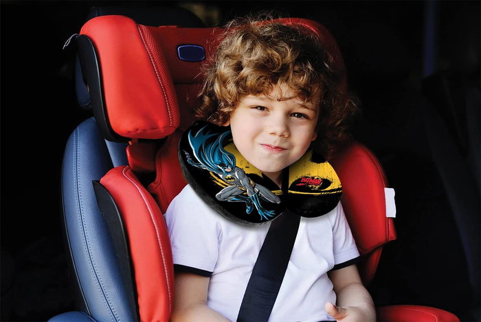 Batman Almohada de Viaje para el Cuello Niños Talla M CZ10976 con Microperline