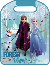 Frozen 2 Protector Asiento CZ10271, Diseño Gráfico Exclusivo Frozen 2, PVC Duradero, Universal para Coche