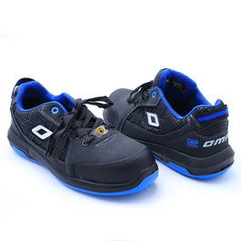 OMP Meccanica Zapatillas de Trabajo Seguridad S1P SRC ESD Pro Sport Gris Azul Talla 42