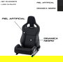 Recaro Sportster CS Asiento Deportivo - Calefacción, Piel Sintética Dinamica Negro, Lado Copiloto, Homologado para Carretera, Modelo RC410102575