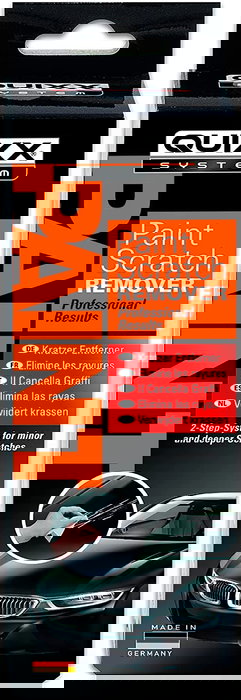 Quixx QQ00070 Eliminador de Arañazos Profesional para Pintura de Automóvil - Repara Arañazos Ligeros, Medianos y Profundos, Ahorra Costosas Reparaciones