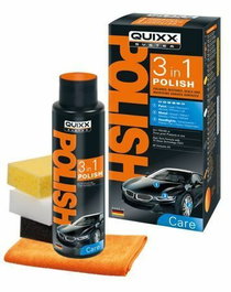 Quixx QQ10103 Abrillantador 3 en 1 para Pintura, Metal y Plástico, Pulidor Multi-superficie Coche 500ml