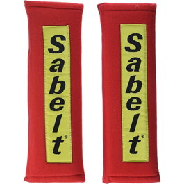 Sabelt Almohadillas 3" Velcro Rojas SB475040 Suaves Cómodas 28 X 9,5 CM
