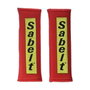 Sabelt Almohadillas 3 pulg con Velcro Rojas
