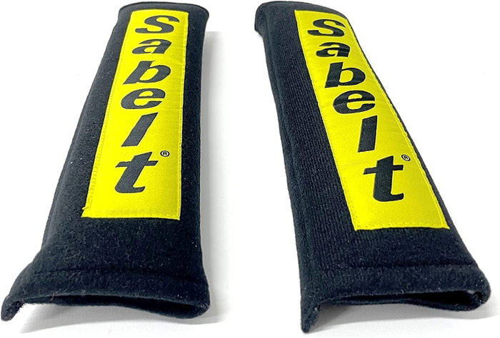 Sabelt Almohadillas 3 Pulgadas Velcro Negras