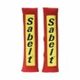Sabelt Almohadillas 2 pulgadas con Velcro Rojo