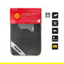 Alfombrilla para Coche MOMO MOMLCM012BW Blanco Negro Universal