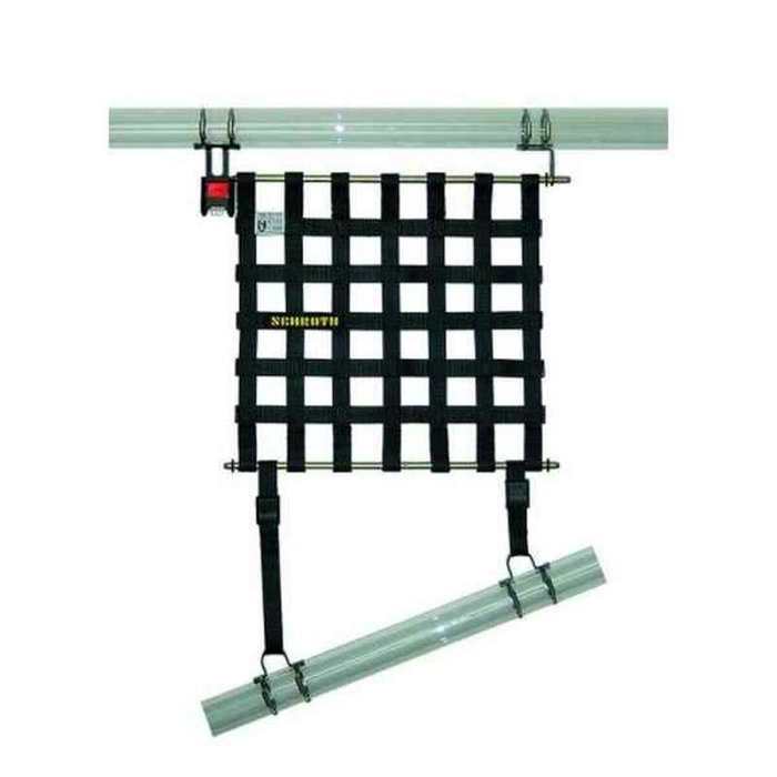 Schroth Red de Ventana Tamaño I Negra con Materiales de Montaje Schroth Red de Ventana Tamaño I Negra con Materiales de Montaje