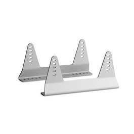 Momo MOMASERBASALLUML Bases Laterales de Aluminio Anodizado para Montaje Lateral, 5mm Espesor, 1.5Kg