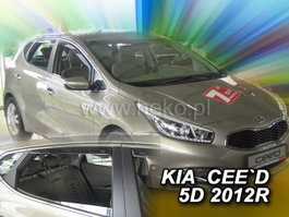 Heko Deflectores de Ventanilla Ref. 20159 para Kia Cee'D II