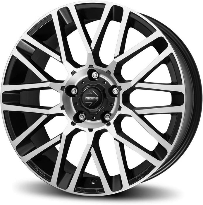 Momo Revenge Evo 6,5x15 ET38 4x100-108 Negro Mate Pulido Momo Revenge Evo 6,5x15 ET38 4x100-108 Negro Mate Pulido