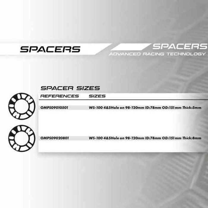 Set de Separadores OMP OMPS09020801 Set de Separadores OMP OMPS09020801