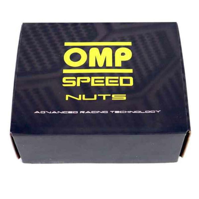 Set Tuercas OMP 7075 Oro 40 mm 20 uds M12 x 1,25 Set Tuercas OMP 7075 Oro 40 mm 20 uds M12 x 1,25
