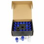 Set Tuercas OMP 7075 40 mm M14 x 1,50 20 uds Azul