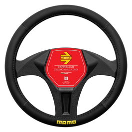Momo Funda Volante Easy Universal Color Negro 38-39 cm MOMLSWC0EASBK Antideslizante Suave