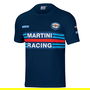 Camiseta de Manga Corta Sparco 01274MRBM4XL Azul marino