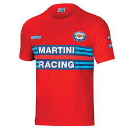 Sparco Camiseta Martini Racing S01274MRRS3L Talla L Rojo