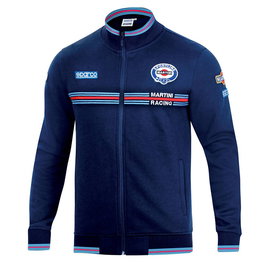 Sparco Sudadera Con Cremallera S01278MRBM2M Martini Racing Algodón 100% Hombre