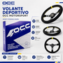 Occ Motorsport Volante Track Semidesplazado Piel Vuelta Brazos Negros