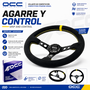 Occ Motorsport Volante Track Semidesplazado Piel Vuelta Brazos Negros