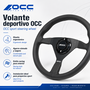Occ Motorsport Volante Plano Mod. Classic Piel de Nappa Brazos Negros