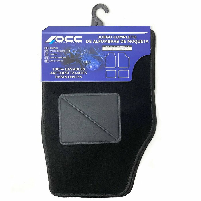 OCC Design Alfombra Universal Moqueta Negra