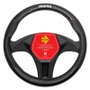 Momo Funda de Volante Carbon Negro y Rojo 36,5-39cm