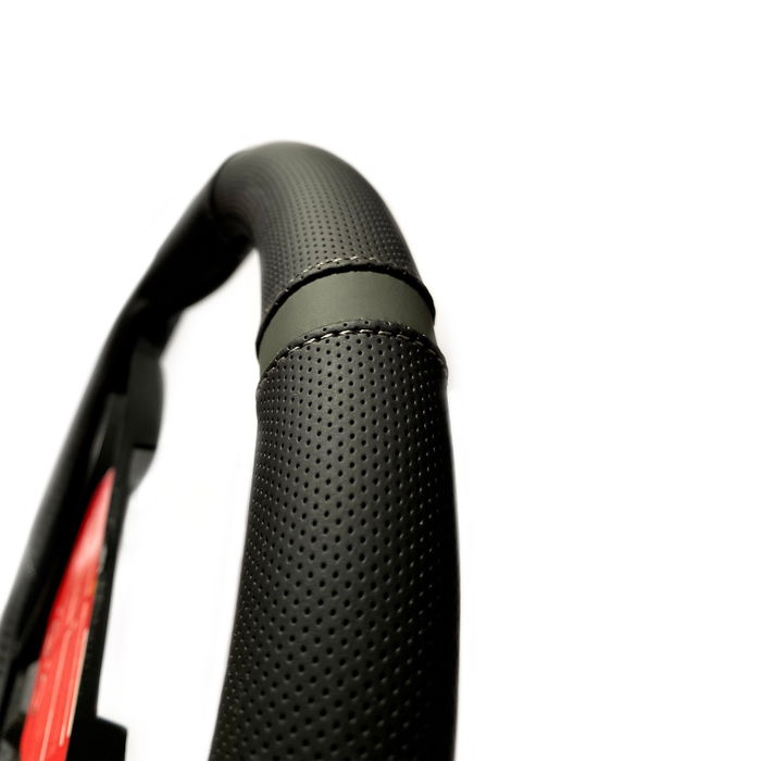 Momo Funda Volante Elegant Universal Negro y Gris 38-39 cm MOMLSWC010BG