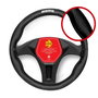 Momo Funda de Volante Comfort Universal Negro y Gris 38-39cm