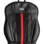 Momo MOMLSCU03BR Respaldo Negro-Rojo Universal para Coche con Espuma Acolchada para Mayor Comodidad y Fácil Limpieza
