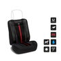 Momo MOMLSCU03BR Respaldo Negro-Rojo Universal para Coche con Espuma Acolchada para Mayor Comodidad y Fácil Limpieza