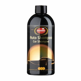 Autosol Champú para Coche 500 mL SOL11002001 - Limpieza Intensa y Segura para Pintura, Plásticos, Cristales y Cromados