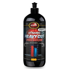 Autosol SOL11038000 Dynamic Heavy Cut Premium - Compuesto Profesional de Abrasión 1000 ml para Eliminar Arañazos y Marcas de Lijado en Carrocería