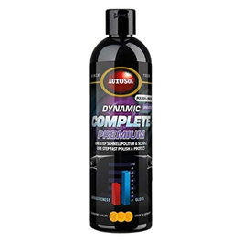 Autosol Dynamic Complete Premium Líquido 250 ml (SOL11038310) - Limpia, Protege y Realza el Brillo de la Pintura del Coche