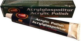 Autosol SOL01001260 Esmalte Acrílico 75 ml para Eliminar Rayones de Plástico en Coche, Moto o Caravana
