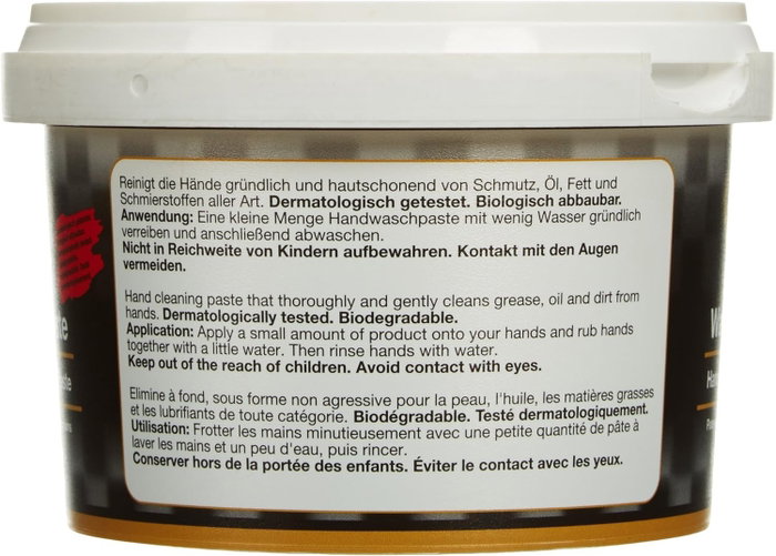Autosol Pasta de Limpieza de Manos para Mantenimiento y Taller, 500 mL, Caja, Dermatológicamente Probada - SOL01222310