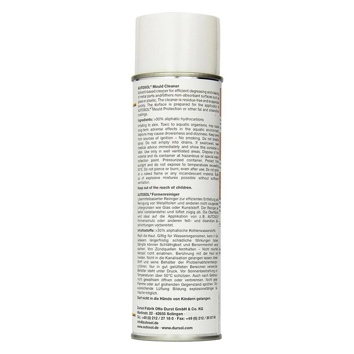 Autosol Limpiador de Moldes Aerosol 500 ml Autosol Limpiador de Moldes Aerosol 500 ml