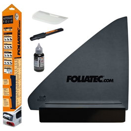 Foliatec FO16091 Lámina Solar Homologada Esp Blacknight Dark, 76 x 300 cm - 30% Rechazo Térmico, 99% Protección UV, Privacidad