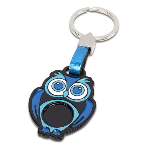 Llavero Buho Azul LLA09001