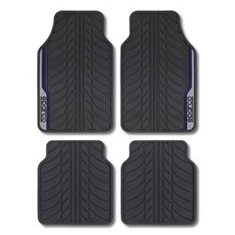 Abc Alfombra F507 INTL Azul 4 Piezas CS4