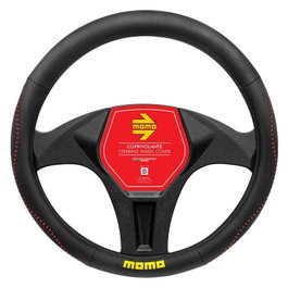 Momo MOMLSWC018BR Funda Volante Street Universal Negro y Rojo 38-39 cm
