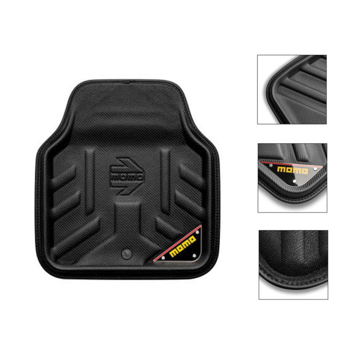 Momo Cubre Alfombra Coche Mat Drive CRB-BLK Negro Momo Cubre Alfombra Coche Mat Drive CRB-BLK Negro