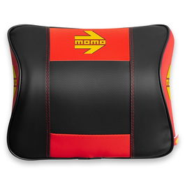 Momo Cuello Coche Soporte Comfort MLNSCCBR Negro-Rojo
