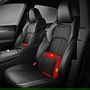 Momo Soporte De Cintura Coche Compact Corsa Negro-Rojo LLSCBR