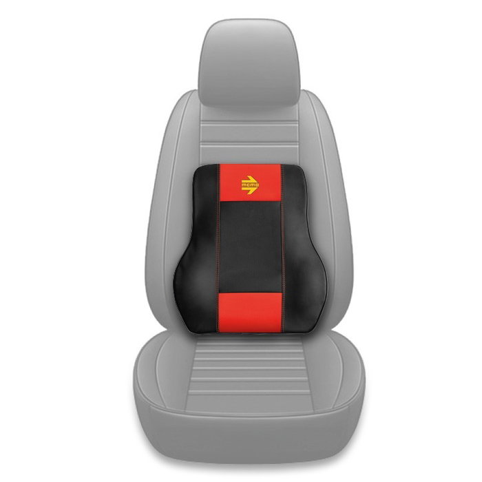 Momo Soporte Lumbar Ergonómico para Coche Negro