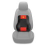 Momo Soporte Lumbar Ergonómico para Coche Negro