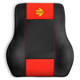 Momo Corsa Soporte Lumbar Coche Ergonómico Rojo-Negro