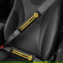 Momo Set Almohadillas Cinturón Coche Negro Mate MOMLSHPE4CB