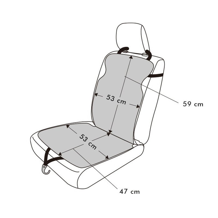 Momo Respaldo de Asiento Negro-Rojo Universal
